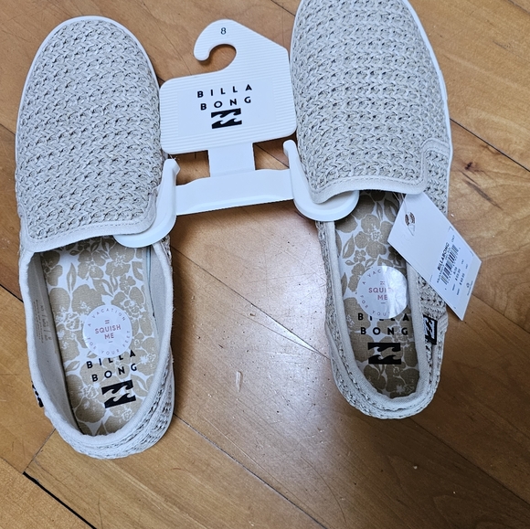 Billabong Del Sol slip on shoes in Oatmeal, size 8, NWT - Picture 7 of 7